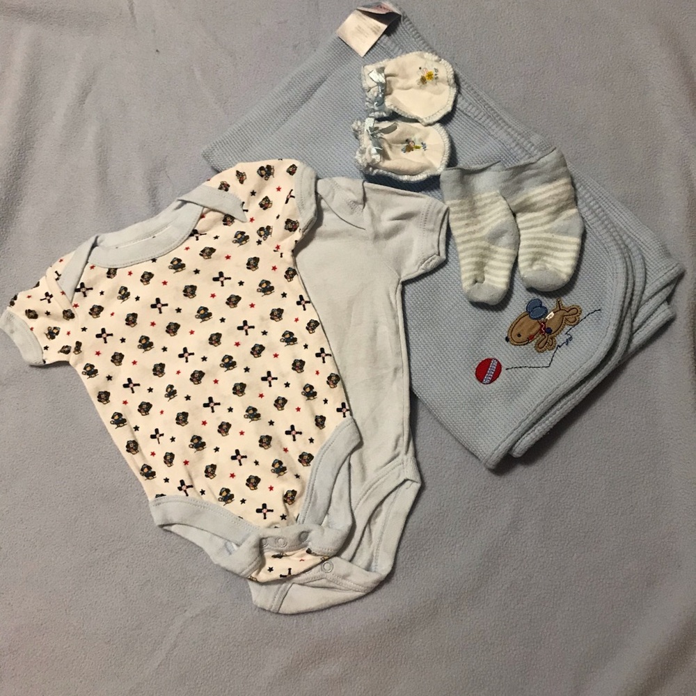Baby Blue Puppy Themed Bundle 🐶💙